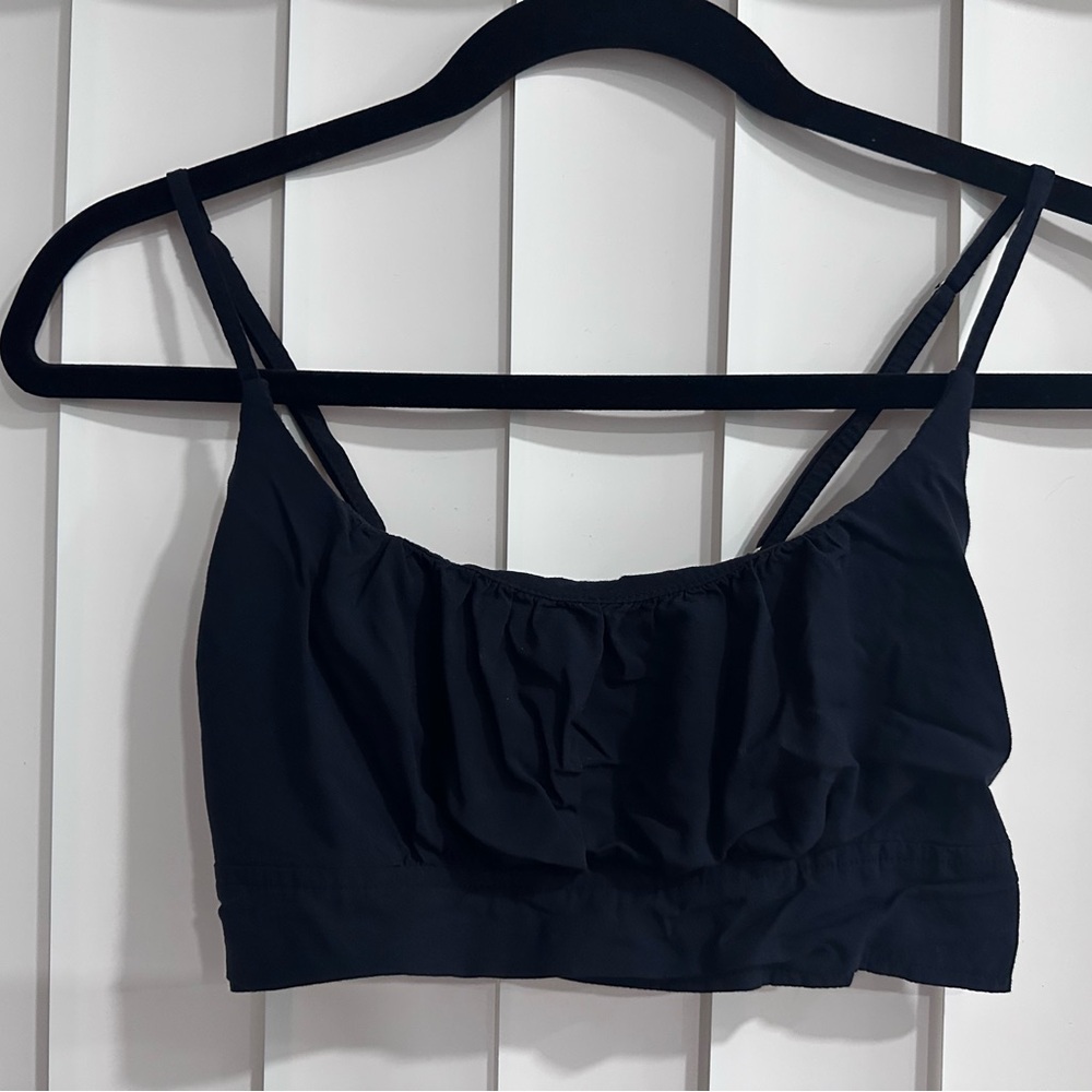 Shore Brand Navy Bandeau Top Size Small